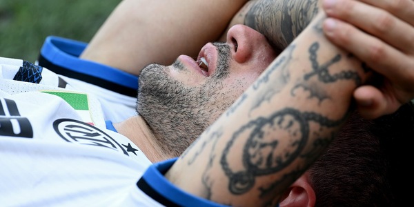 Inter, infortunio Sensi: distrazione legamento collaterale