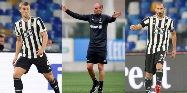 Juve, Allegri studia la formazione anti-Milan: ballottaggio De Ligt-Chiellini