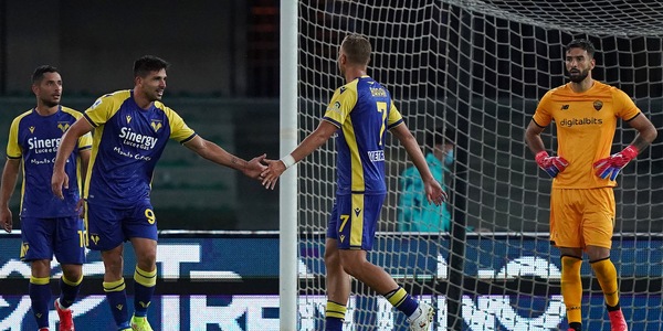 Verona-Roma 3-2: Barak-Caprari-Faraoni show, Tudor beffa Mourinho