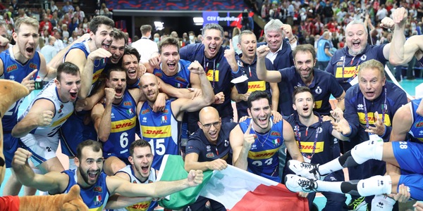 L'Italia di De Giorgi sale sul tetto d'Europa