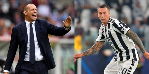 Allegri, calcio a Bernardeschi a bordocampo: il precedente