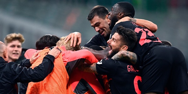 Milan-Verona 3-2, Pioli al primo posto in classifica