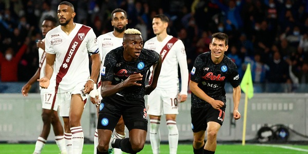Napoli-Torino 1-0: Osimhen beffa Juric, Spalletti non si ferma più