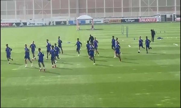 La Juve si scalda per lo Zenit: de Ligt c'è e dà spettacolo