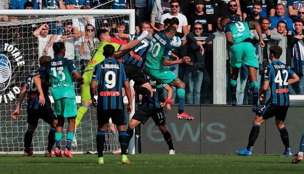 Atalanta-Udinese 1-1: Beto risponde a Malinovskyi al 94'