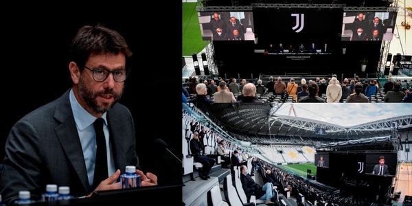 Juve, l'assemblea degli azionisti all'Allianz Stadium