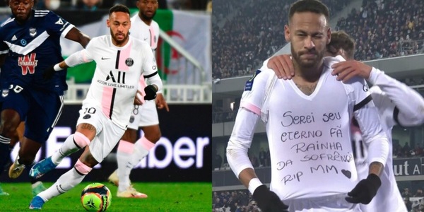 Psg, tris al Bordeaux: Neymar fa doppietta e dedica il gol