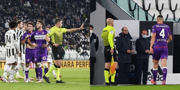 Danilo tocca di mano, per Sozza non è rigore