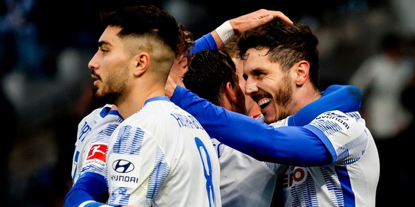 Bundesliga, pari Leverkusen con l'Hertha: a segno Jovetic