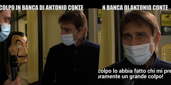 Le Iene scherzano con Conte: diventa "Lecce" ne La Casa di Carta