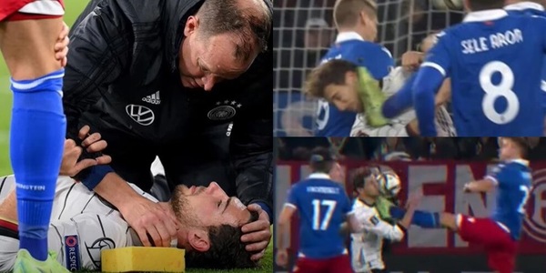 Germania-Liechtenstein, il clamoroso fallo subito da Goretzka
