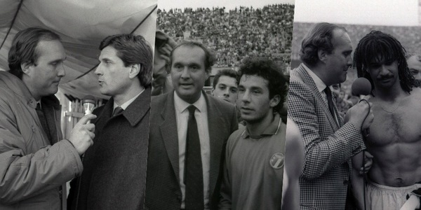 Giampiero Galeazzi, da Facchetti a Gullit: tutte le FOTO storiche