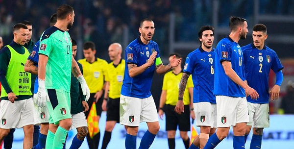 Bonucci scuote l'Italia: "A Belfast per prenderci il Mondiale"