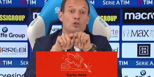 Juventus, il "Corto Muso" di Allegri entra nella Treccani