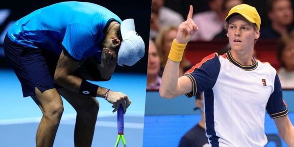Atp Finals a Torino: Berrettini s’infortuna e lascia, Sinner è pronto