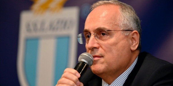 Lotito: "Contro la Juve voglio una Lazio determinata"