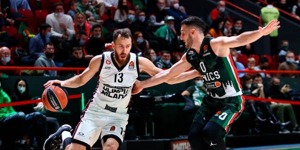 Eurolega, notte fonda per l'Olimpia a Kazan: vince l'Unics