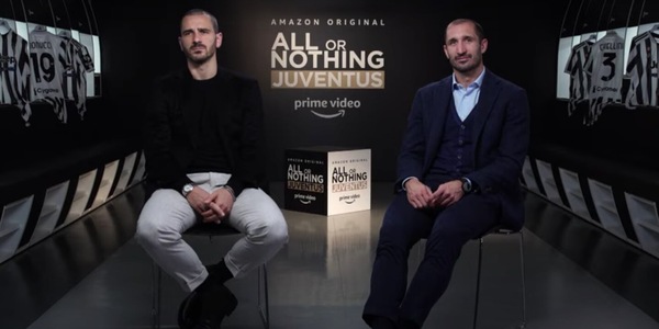 Juve e Amazon, Chiellini e Bonucci: "Ronaldo ci ha dato tanto. E sulle telecamere..."