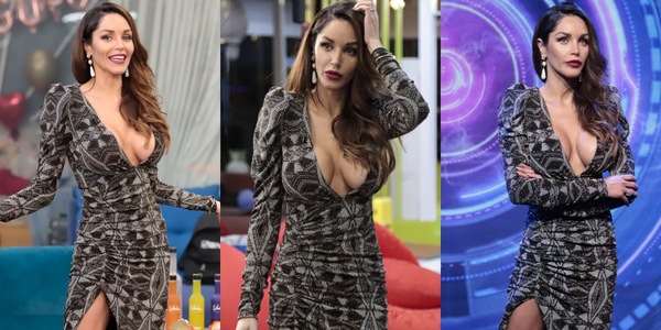 Delia Duran al GF Vip: spacco e scollatura da capogiro