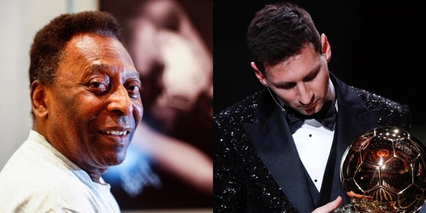 Pelé scrive a Messi dopo il Pallone d'Oro: il messaggio speciale