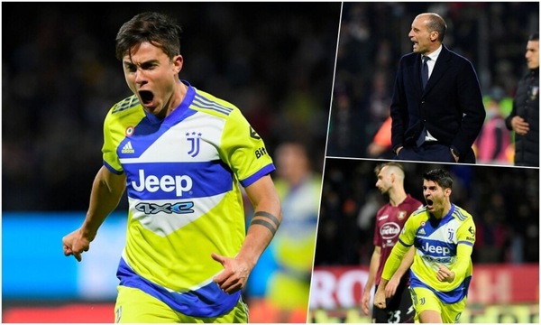 Salernitana-Juve 0-2, le pagelle bianconere: brillano Dybala e Morata