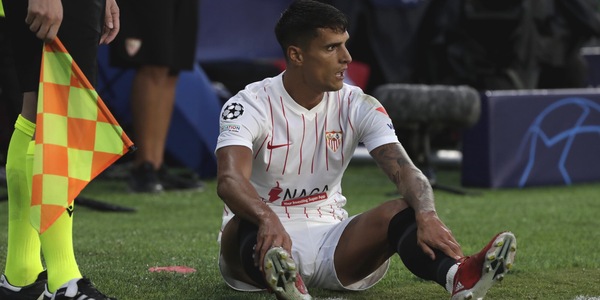 Lamela fuori per quattro mesi: brutto colpo per il Siviglia