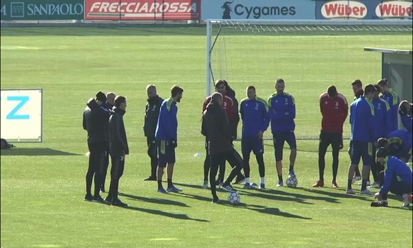 Juve, Allegri parla 3 minuti alla squadra