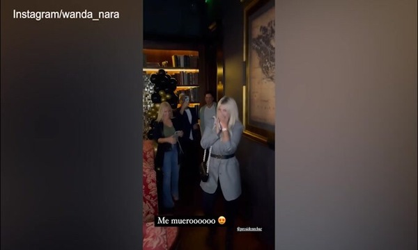 Wanda Nara, che festa a sorpresa per il suo compleanno!