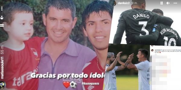 Da Dybala a Soulè e Danilo: quanti messaggi per il ritiro di Aguero