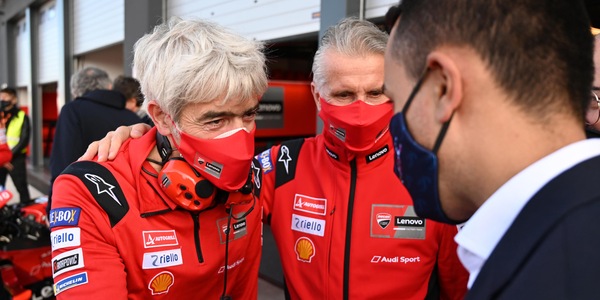 MotoGp, Dall'Igna: "Bagnaia è un potenziale vincitore per il mondiale 2022"