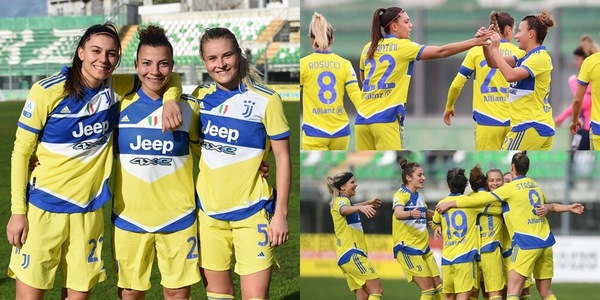 Juve Women inarrestabile: doppietta di Bonfantini, Pink Bari ko 4-1