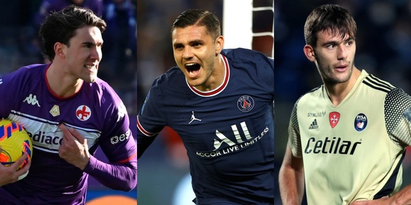 Mercato Juve, da Vlahovic a Icardi e Lucca: la situazione bomber