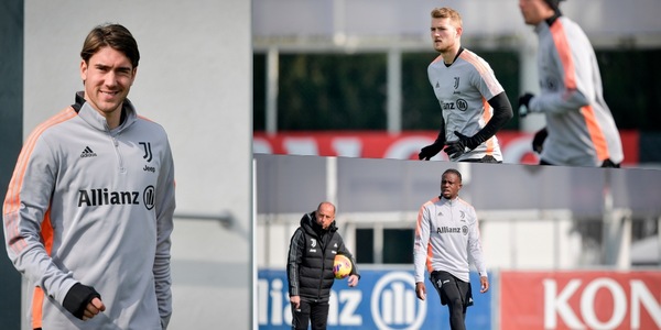 Juve, allenamento mattutino: nel mirino la sfida con l'Empoli