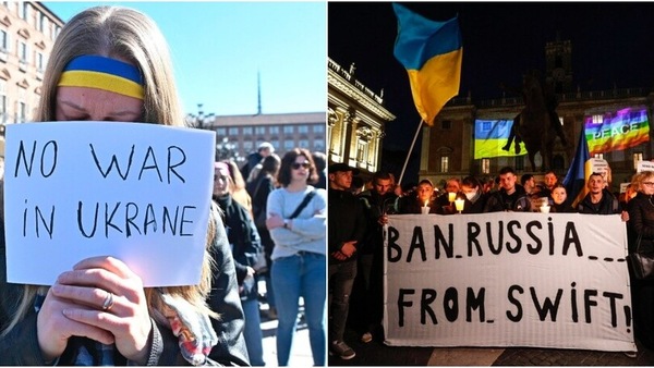 Russia-Ucraina: l'Italia in piazza per la pace