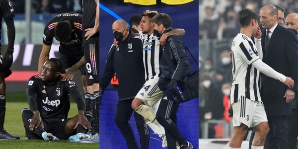 Juve, il bilancio degli infortuni stagionali: 28 muscolari e 7 traumatici