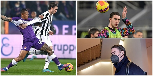Fiorentina-Juve, Vlahovic al Franchi da ex: la serata del serbo