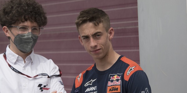 Moto2, Acosta: "In Moto3 era più facile recuperare posizioni"