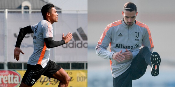 Verso Sampdoria-Juve: Alex Sandro, De Sciglio e Cuadrado in gruppo