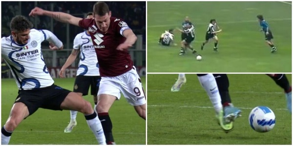 Rivolta social dopo Torino-Inter: "Ranocchia-Belotti come Iuliano-Ronaldo"