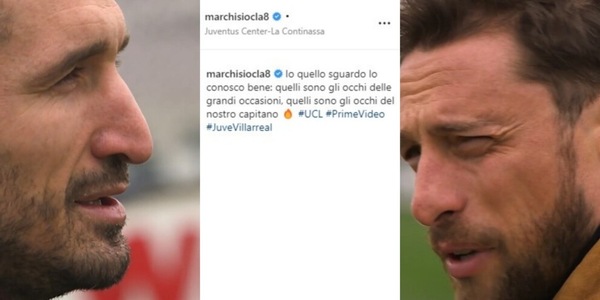 Juve-Villarreal, Marchisio a Chiellini: "Conosco quello sguardo"