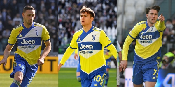 Pagelle Juve, De Sciglio vale l'azzurro. Dybala-Vlahovic: spettacolo!