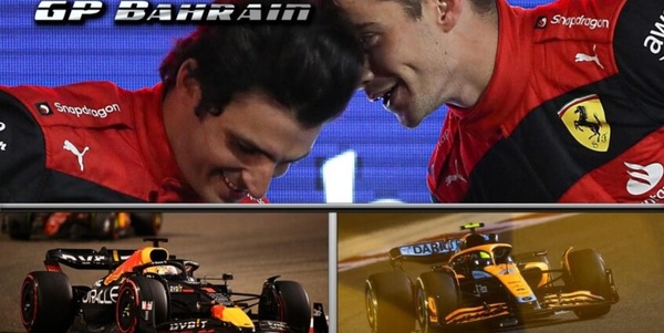 Ferrari, in Bahrain la doppietta è top, per la Red Bull notte da cancellare