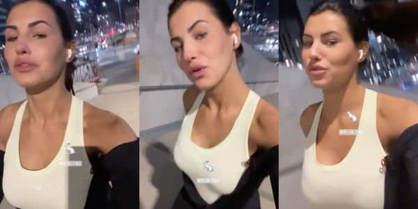 Carolina Stramare corre nel cuore di Milano