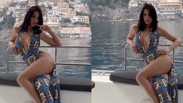 Antonella Fiordelisi in barca: lo spacco è esagerato!
