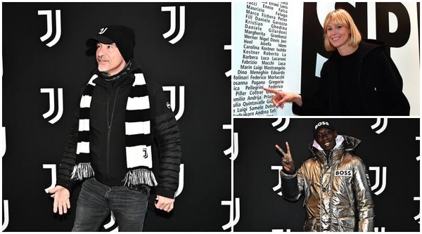 Juve-Inter, da Ramazzotti alla Pellegrini: quanti vip in tribuna