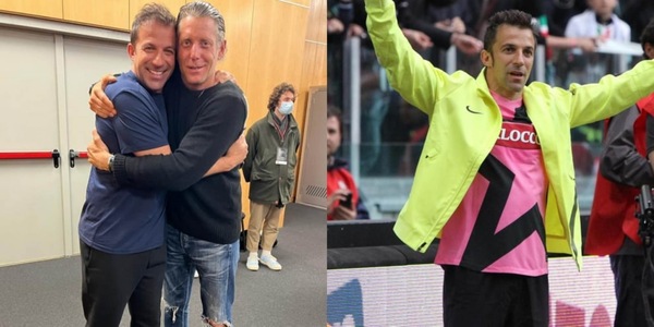 Lapo Elkann incontra Del Piero: "Capitano, storia della Juve"