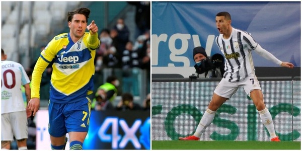 Juve, Vlahovic sfida Cristiano Ronaldo: sarebbe il 10° capocannoniere bianconero