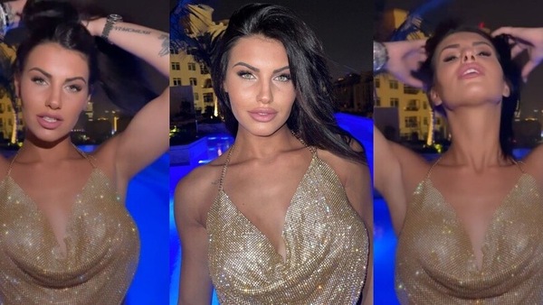 Carolina Stramare brilla in vacanza a Dubai
