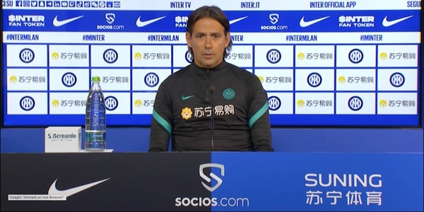 Inter-Roma, Inzaghi: "Vidal indisponibile. Settimana decisiva"