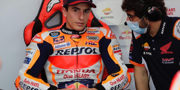 MotoGp, Marquez: "Migliorare durante la stagione? Non penso di riuscirci"